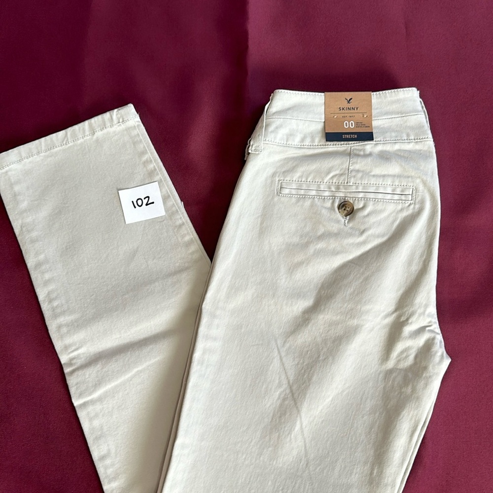 American Eagle skinny stretch new with tags size 00
